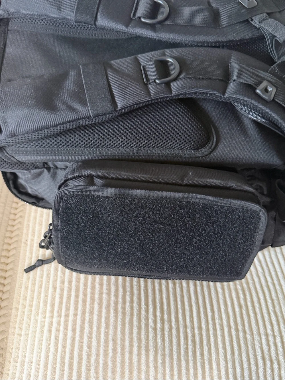 Tactical Black Men's Baby Gear Backpack and all accessories